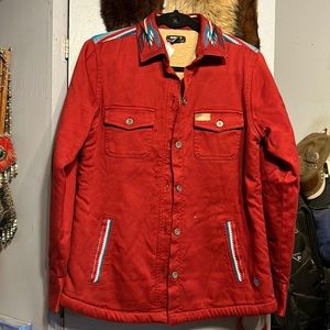 Ariat REAL fleece lined shirt jacket